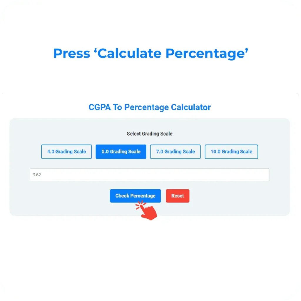 cgpa calculator to percentage